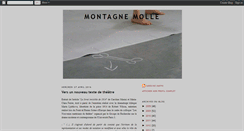 Desktop Screenshot of montagnemolle.blogspot.com