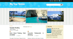 Desktop Screenshot of mytour-review.blogspot.com