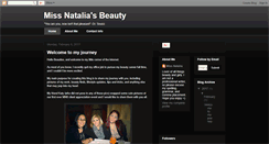 Desktop Screenshot of missnataliasbeauty.blogspot.com