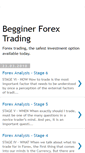 Mobile Screenshot of begginer-forex-trading.blogspot.com