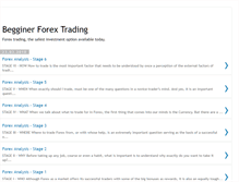 Tablet Screenshot of begginer-forex-trading.blogspot.com