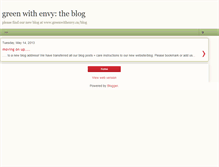 Tablet Screenshot of greenwithenvytheblog.blogspot.com