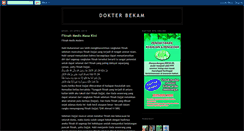 Desktop Screenshot of dokter-bekam.blogspot.com