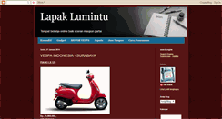 Desktop Screenshot of lapaklumintu.blogspot.com