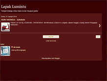 Tablet Screenshot of lapaklumintu.blogspot.com