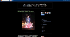 Desktop Screenshot of institutosancipriano.blogspot.com