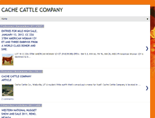 Tablet Screenshot of cachecattlecompany.blogspot.com