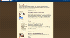 Desktop Screenshot of bookbelches.blogspot.com
