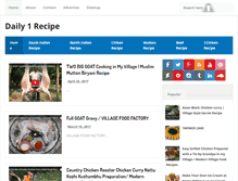 Tablet Screenshot of daily1recipe.blogspot.com