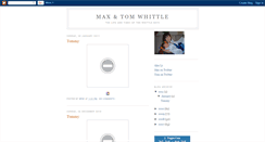 Desktop Screenshot of maxwhittle.blogspot.com
