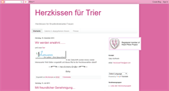 Desktop Screenshot of herzkissen-trier.blogspot.com