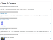 Tablet Screenshot of crismadesantana.blogspot.com