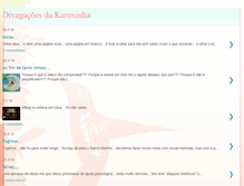 Tablet Screenshot of divagacoes-da-karoxinha.blogspot.com