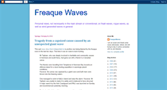 Desktop Screenshot of freaquewaves.blogspot.com