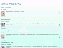 Tablet Screenshot of epokapapierowa.blogspot.com