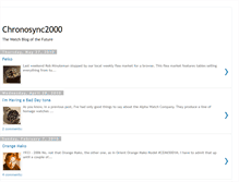 Tablet Screenshot of chronosync2000.blogspot.com