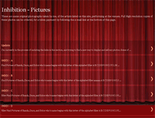 Tablet Screenshot of inhibition-p.blogspot.com