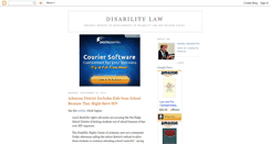 Desktop Screenshot of disabilitylaw.blogspot.com