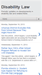 Mobile Screenshot of disabilitylaw.blogspot.com
