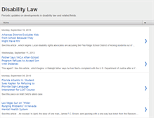 Tablet Screenshot of disabilitylaw.blogspot.com