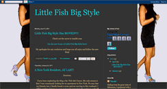 Desktop Screenshot of littlefishbigstyle.blogspot.com