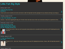 Tablet Screenshot of littlefishbigstyle.blogspot.com