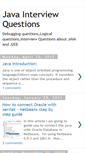 Mobile Screenshot of debuggingquestions.blogspot.com