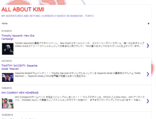 Tablet Screenshot of kimikowoo.blogspot.com