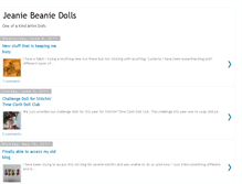 Tablet Screenshot of jeaniebeaniedolls.blogspot.com