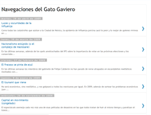 Tablet Screenshot of gatogaviero.blogspot.com