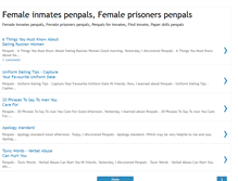 Tablet Screenshot of femaleinmatespenpals.blogspot.com