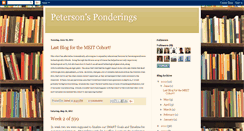 Desktop Screenshot of jared-petersonsponderings.blogspot.com
