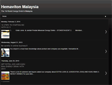 Tablet Screenshot of hemavitonmalaysia.blogspot.com