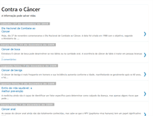 Tablet Screenshot of contraocancer.blogspot.com