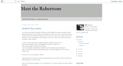 Desktop Screenshot of meettherobertson5.blogspot.com