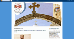 Desktop Screenshot of comissariadoterrasanta.blogspot.com