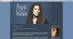 Desktop Screenshot of fayeblais.blogspot.com