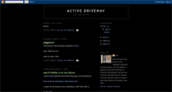 Desktop Screenshot of activedriveway-mth.blogspot.com