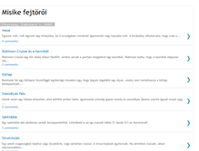 Tablet Screenshot of fejtoro.blogspot.com