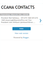 Mobile Screenshot of ccamacontacts.blogspot.com