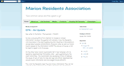 Desktop Screenshot of marionresidents.blogspot.com