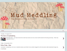Tablet Screenshot of mudmeddling.blogspot.com
