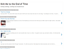 Tablet Screenshot of knitmetotheendoftime.blogspot.com