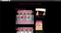 Desktop Screenshot of makkemyvictoriasecret.blogspot.com