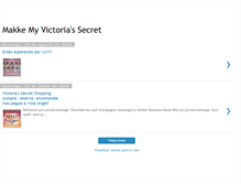 Tablet Screenshot of makkemyvictoriasecret.blogspot.com