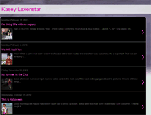 Tablet Screenshot of kaseylexenstar.blogspot.com