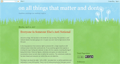 Desktop Screenshot of ninadism.blogspot.com
