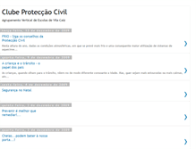 Tablet Screenshot of clube-proteccaocivil.blogspot.com