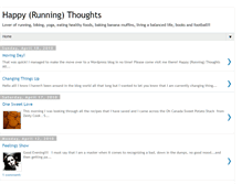 Tablet Screenshot of happyrunningthoughts.blogspot.com