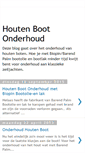 Mobile Screenshot of houtenbootonderhoud.blogspot.com